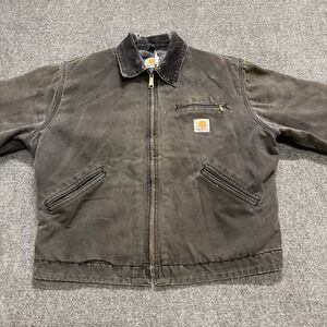 Vintage Carhartt Detroit Made In USA 90s Blanket Lined Jacket